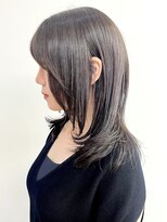 モリオフロムロンドン 松戸店(Morio from London)&nbsp;【松戸 アイダ】おしゃれ女子黒髪レイヤー/ミディアムレイヤー