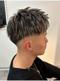 千葉駅MEN’S HAIR/サーフカール/刈り上げセンターパート