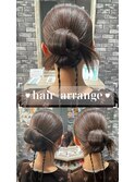 ＃ヘアセット＃結婚式＃ヘアメイク＃二次会＃ライブ＃推し活