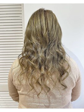 ラピスタ 池袋(Lapista) 韓国ヘアハッシュカットダブルハイライトカラー【Lapista池袋】