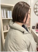 シンプル大人ボブ