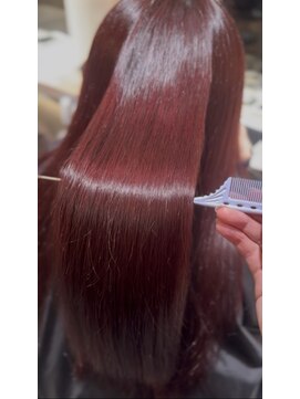 ヘアーソート(hair sort) ブリーチなしで作る深みRED(*^^*)