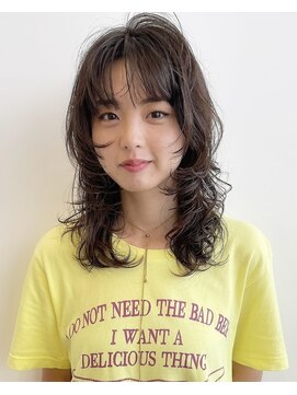 ウシワカマル ミライ(USHIWAKAMARU MIRAI) ・ロングパーマ・ウルフパーマ