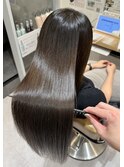 縮毛矯正を超えた超高質感 髪ドラ髪質改善ストレート♪