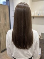 ニコリヘアワークス(nicori hair works)&nbsp;ロング×ストレート×ナチュラルブラウン1
