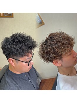 とこtocoの写真/簡単スタイリングで毎朝のセットが楽に★計算されたメンズパーマ☆(金沢/メンズパーマ/眉毛/シェービング)
