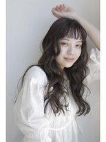 キース(KITH)&nbsp;白髪カバー×ロングニュアンスパーマ