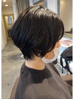 ボニークチュールドットエス(.S)&nbsp;大人の洗練された黒髪ショートボブ