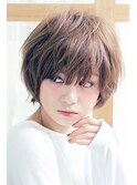 ルーズショートボブ