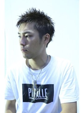 ヘアサロンエムフィス 池袋東口(HAIR SALON M Fe's) 【M／SEXY】ナチュラルグラデーションモヒカン