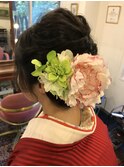 着物のアレンジスタイル♪