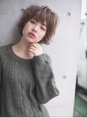 ハッシュカット 大人可愛い外ハネショート 本八幡