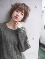 グルグル 本八幡店(GULGUL) ハッシュカット 大人可愛い外ハネショート 本八幡