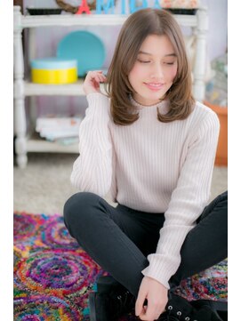 ミック 日暮里店(miq) センターパートの…ビューティ・ワンカール