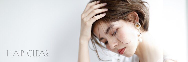 ヘアークリアー 川口鳩ケ谷のサロンヘッダー