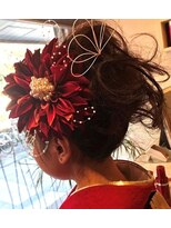 アビリティ ヘアー(ability hair)&nbsp;蒲田abilityhair ポンパアップ成人式ヘアー