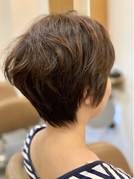 ジュエヘアー(jouet hair) お客様styleー耳かけショートー