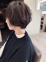 ヘア ロンドン カフェ(HAIR LONDON CAFE)&nbsp;ショート×パーマ