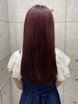 ヘアサロン ドットプラス 町田店(dot. plus)&nbsp;ピンクバイオレット×ロング