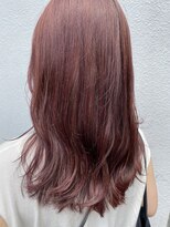 シェノン 梅田(CHAINON)&nbsp;小顔カット×ナチュラル×ピンクベージュ