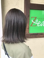 ヘアーズ ジール(hair's Zeal)&nbsp;外ハネボブ☆グレーパール