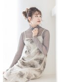 【Totia梅田】抜け感ヘア×ルーズアップ
