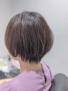 ジエクト 本店(The Ect) 丸みショート×今どきストレートスタイル×秋冬ショート