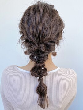 サロンドミルク 溝の口店(salon de MiLK) あみおろしヘアセット