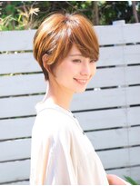 フォルテ 掛川店 小顔効果ショートヘア【掛川 美容室 ショート】