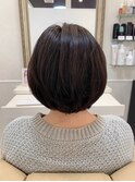 ショートボブ×プレミアム育毛促進美髪コース[水戸/髪質改善]