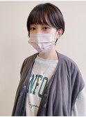 ショートボブパーマ