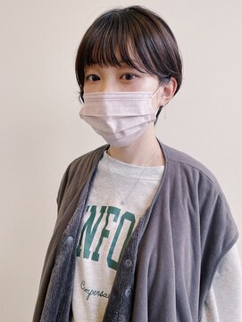 アヴァンセ サニー美容室 ショートボブパーマ