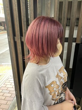 櫛の屋 【トオル】ウルフとピンク！