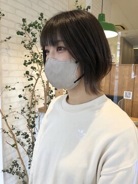 アンドファイン ヘアビューティー(&Fine hair beauty) ウルフレイヤー×裾カラー