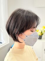 スイ(suiw)&nbsp;ヘルシースタイル☆ショートボブ【suiw】昭和町/天王寺/阿倍野