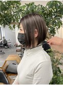 大人ショートヘア/ハイライトカラー/イルミナカラー[国分寺]4164