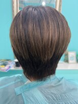 ドライブアンドビジョン 池袋(Drive&Vision)&nbsp;After ショコラベージュ酸性ストレートショート[池袋縮毛矯正]