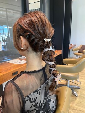 ブッシュ 水広店(BUSH) タイトめ編みおろしスタイル