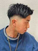スウェル 船橋店(Swell) ハイライト/マッシュパーマ/束感/波巻き/メンズ
