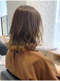 お客様スタイル☆ふんわりミディアム