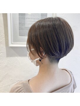 アロマ ヘアルーム 池袋店(AROMA hair room) ハンサムショート×刈り上げ×前下がり/池袋/池袋東口