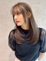 ロンド アンブル 四条烏丸(Lond ambre) 【Lond ambre】五島巨幹 レイヤーカット/顔周り/前髪