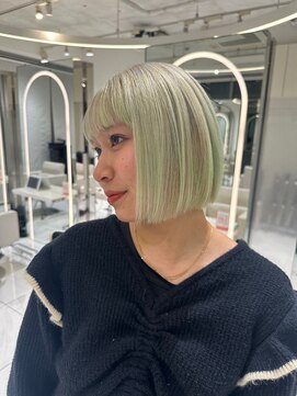 ザザ シンジュク(ZA/ZA shinjuku) タッセルボブ/切りっぱなしボブ/ぷつっとボブ