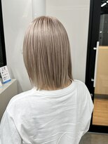 リグ 横浜(Lig.)&nbsp;ミルクティーグレージュ/ケアブリーチ/ブリーチ/ダブルカラー