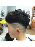 フェードパーマ