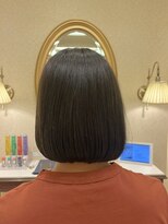 松本平太郎美容室 銀座本店&nbsp;艶髪ブルーグレージュ