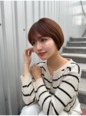 髪質改善*耳掛けショート*美髪【Zina京都河原町】