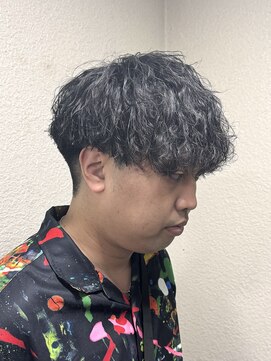 ランディ(RANDY) メンズ ツイストスパイラル 前下がりマッシュ 【RANDY】