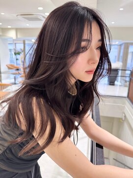 アミリー ひたち野うしく店(Amily) ハイライトバレイヤージュダブルカラーケアブリーチ30代40代