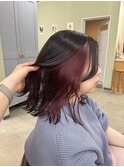 pink brown × cassis pink